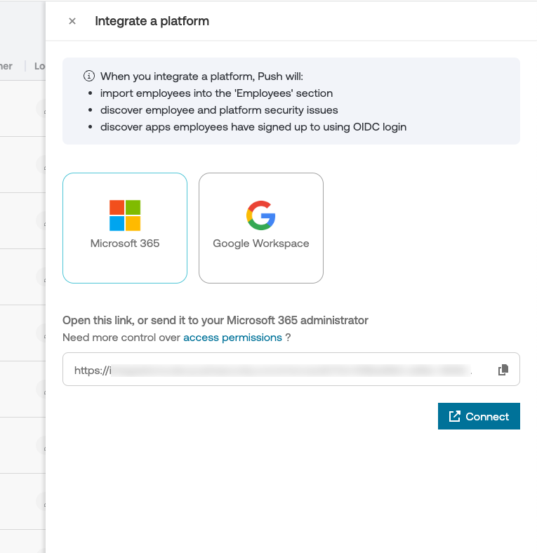 Integrate a platform - docs - Add employees